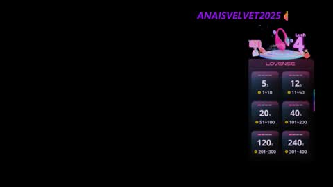 Snapshot of anaisvelvet2025 chatting on October 10, 6:14 am anaisvelvet2025 online show from October 10, 6:14 am