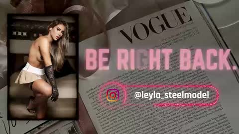 INSTA leylasteel model         online show from October 2, 10:20 pm