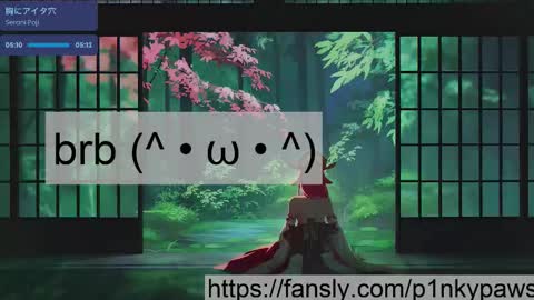 Snapshot of pinkypaws chatting on October 17, 10:13 pm miko online show from October 17, 10:13 pm