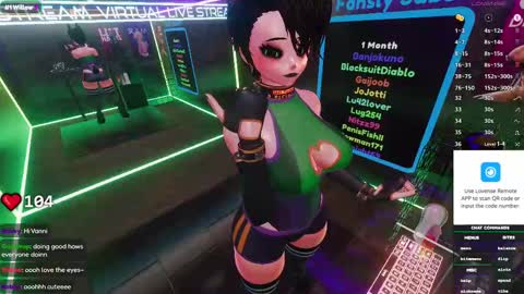 vannivr online show from September 11, 12:31 am