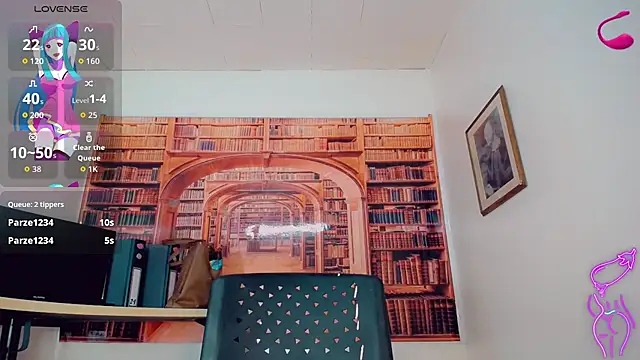 Amanda Cax online show from November 10, 7:15 pm