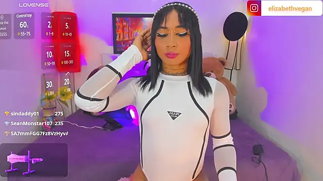 Elizabeth vegaa online show from February 11, 3:50 am