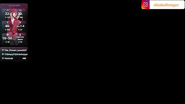 Elizabeth vegaa online show from September 23, 3:34 am