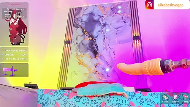 Elizabeth vegaa online show from September 27, 3:15 am