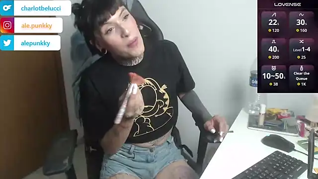 charlotbelucci  online show from October 16, 9:47 pm