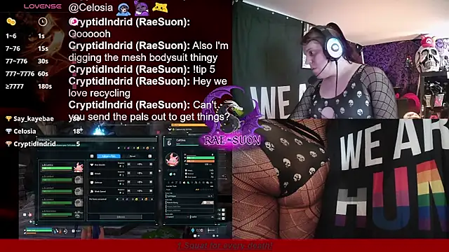 Rae-Suon online show from April 17, 9:49 pm