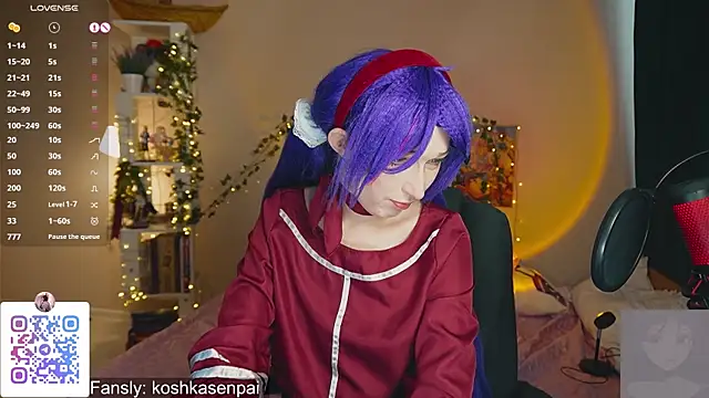 koshkasenpai online show from November 3, 7:18 am