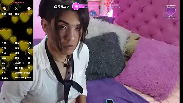 Snapshot of AlexaFontana chatting on February 6, 8:29 am AlexaFontana online show from February 6, 8:29 am