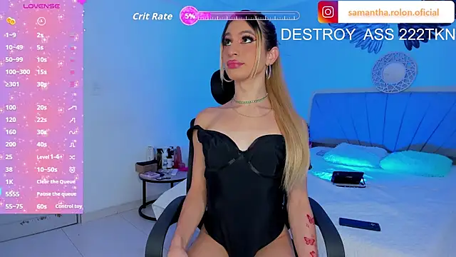 Samantha Rolon online show from September 14, 4:07 am