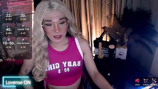 precious RoseDoll online show from September 13, 7:25 am