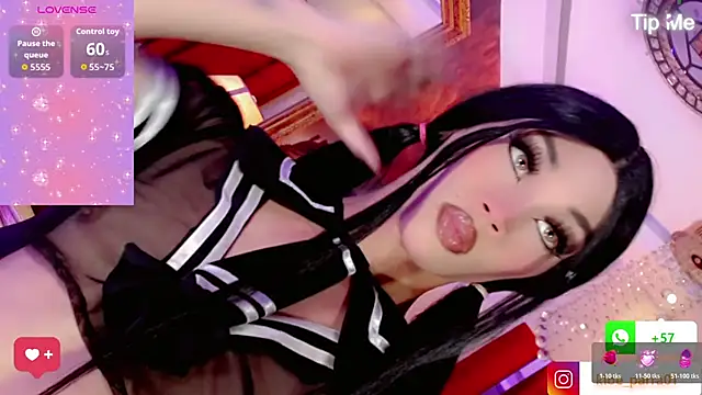 Daphnne XXX online show from December 18, 7:19 pm