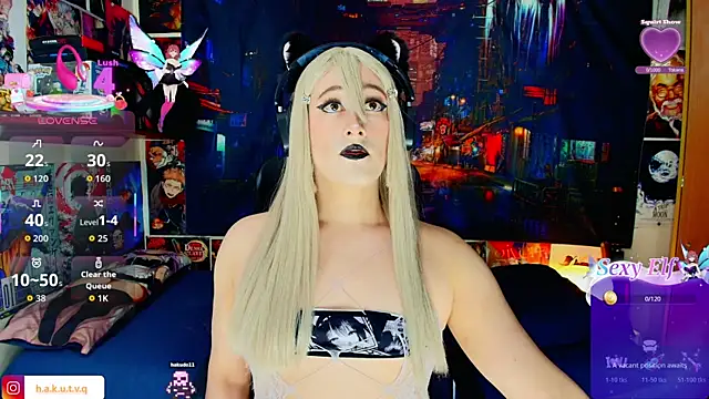 Hakudoll online show from July 18, 10:37 pm