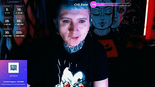 Marieblueeyes online show from April 9, 1:18 am