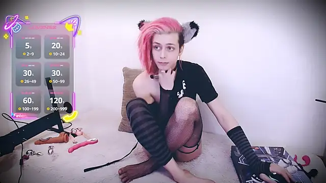 Littlepinkcat online show from January 14, 12:58 pm