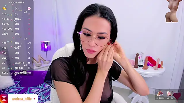 Andrea Marinn online show from March 22, 4:14 am